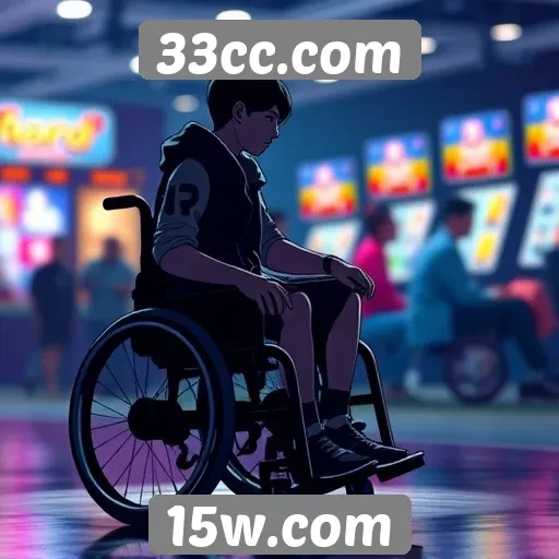Acessibilidade em jogos do site 33cc.com